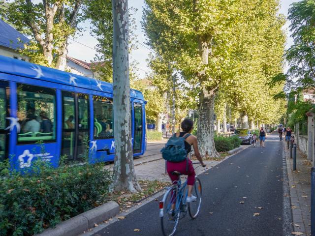 Boutonnet Montpellier Velo Tramway