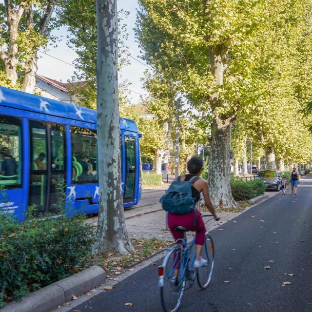 Boutonnet Montpellier Velo Tramway