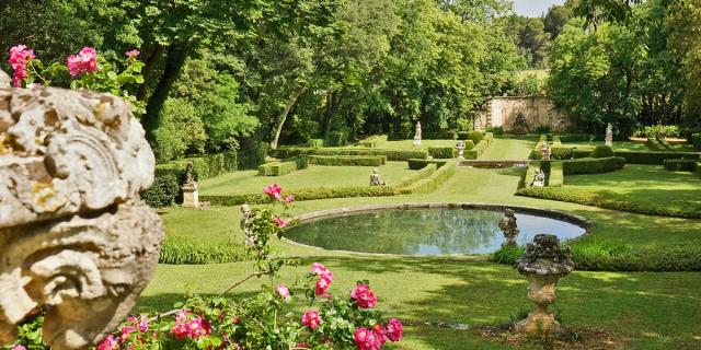 Jardins du Chateau De l'Engarran à Lavérune