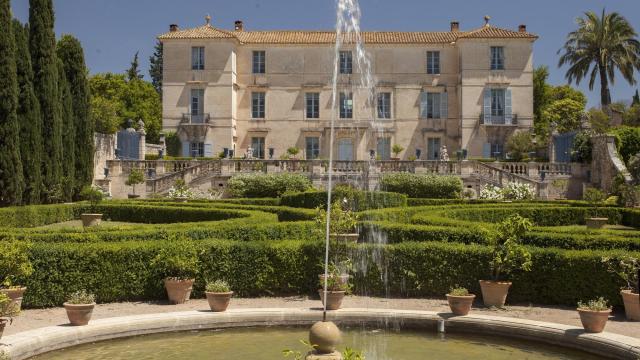 Vue Generale Château De Flaugergues