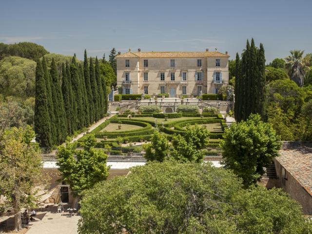 Vue Generale Château De Flaugergues