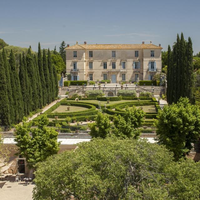 Vue Generale Château De Flaugergues