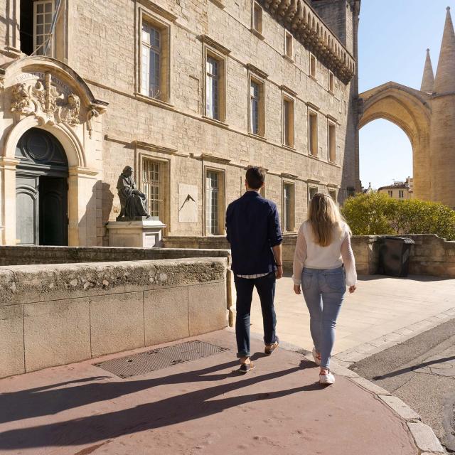 Faculté de médecine et cathédrale duo