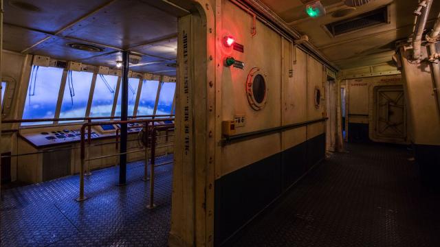 Bateau tempête Ocean aquarium Planet ocean Montpellier