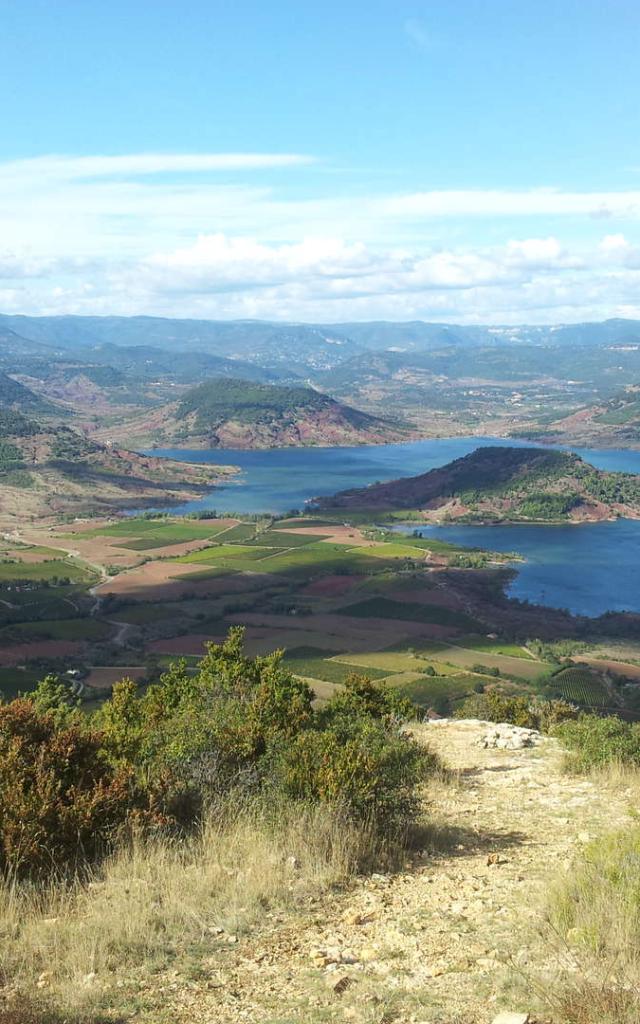 Lac Du Salagou Depuis Mont Liausson