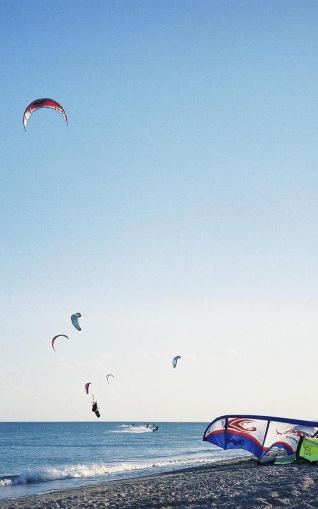 Villeneuve Les Maguelone Kitesurf Plage Mer Metropole Montpellier