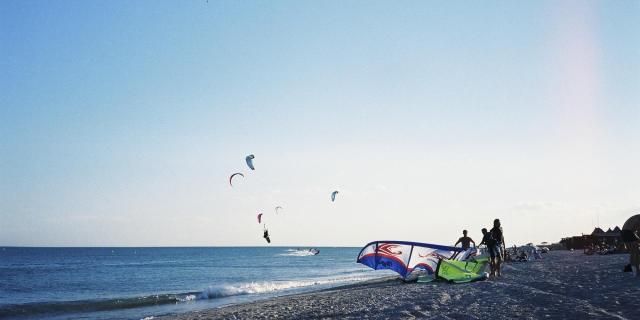 Villeneuve Les Maguelone Kitesurf Plage Mer Metropole Montpellier