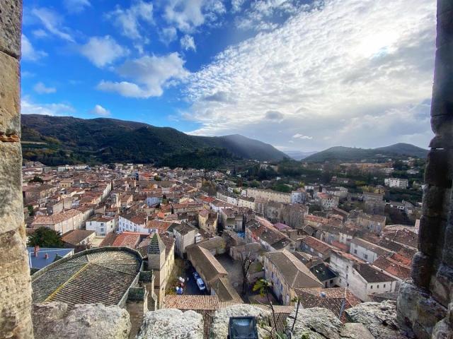 Lodeve Vue depuis la cathedrale